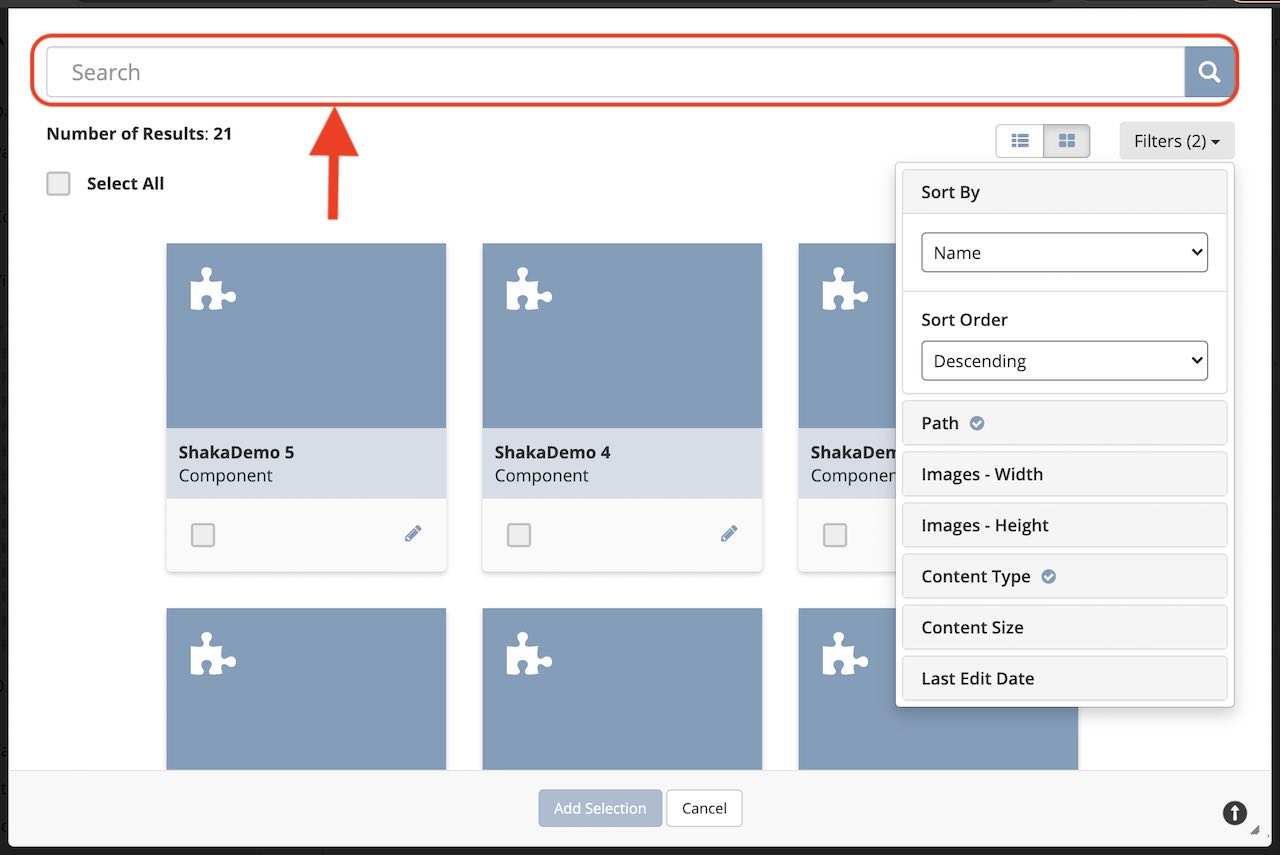 Form Engine Data Sources Example - Author Search for Existing Dialog