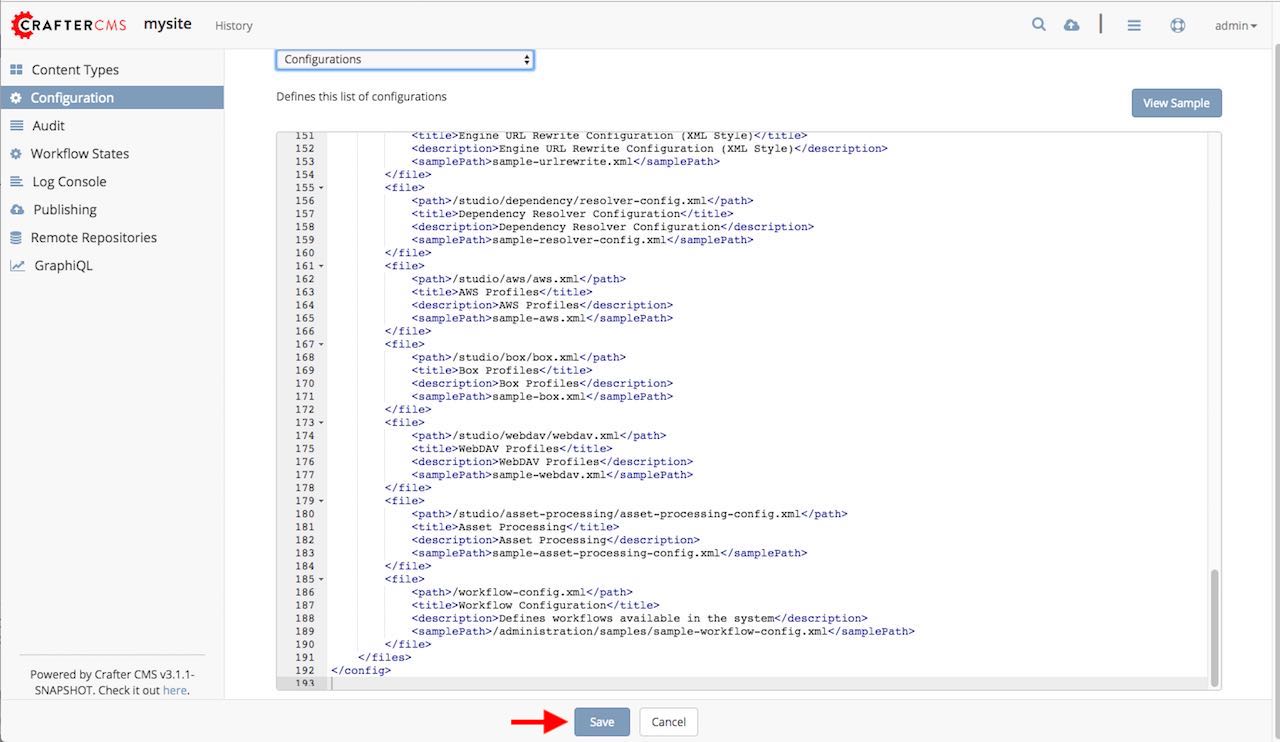 Basic Configuration Step 2