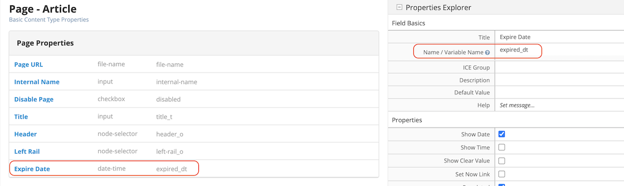 Content Monitoring - Add "expired_dt" field to content type