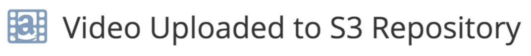 Form Data Sources - S3 Video Upload