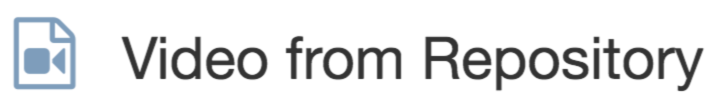 Form Data Sources - Video From Repository