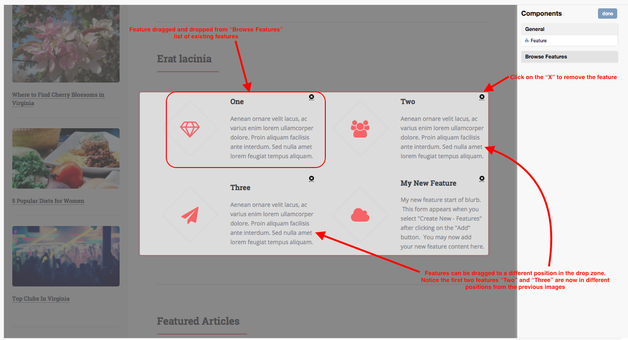 Your First Website - Drag and Drop