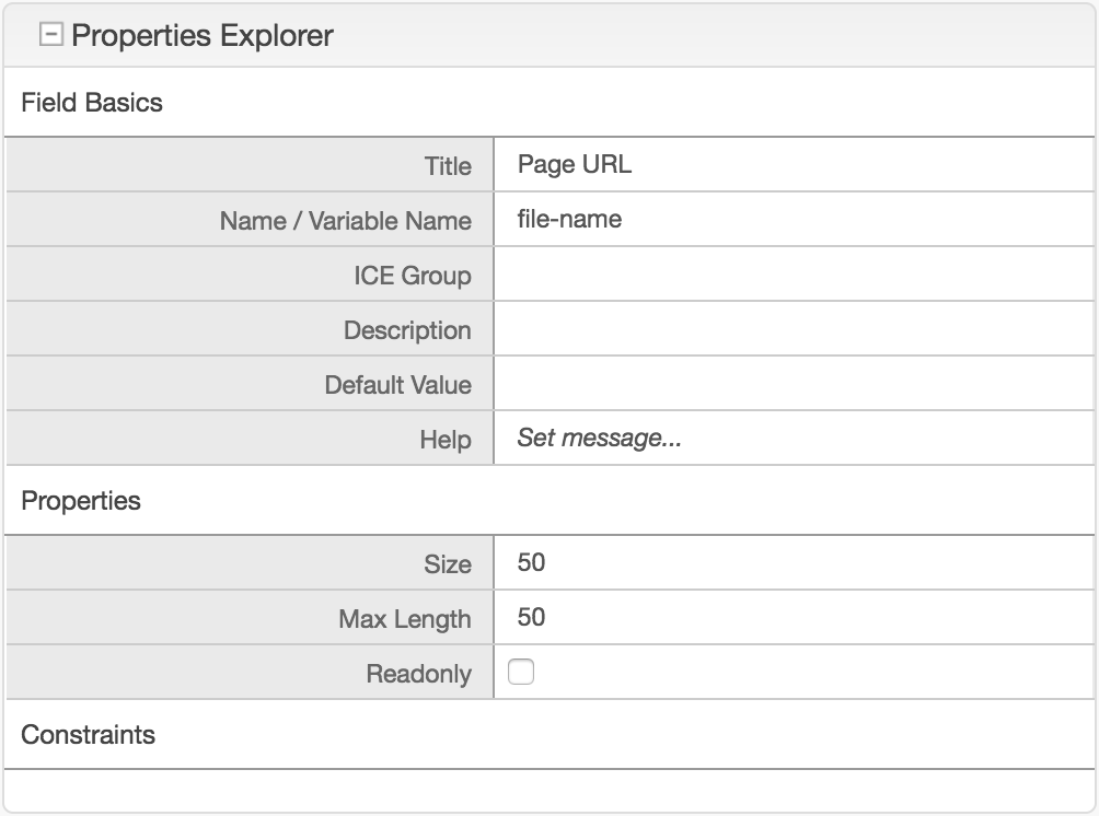 Form Control Input 1