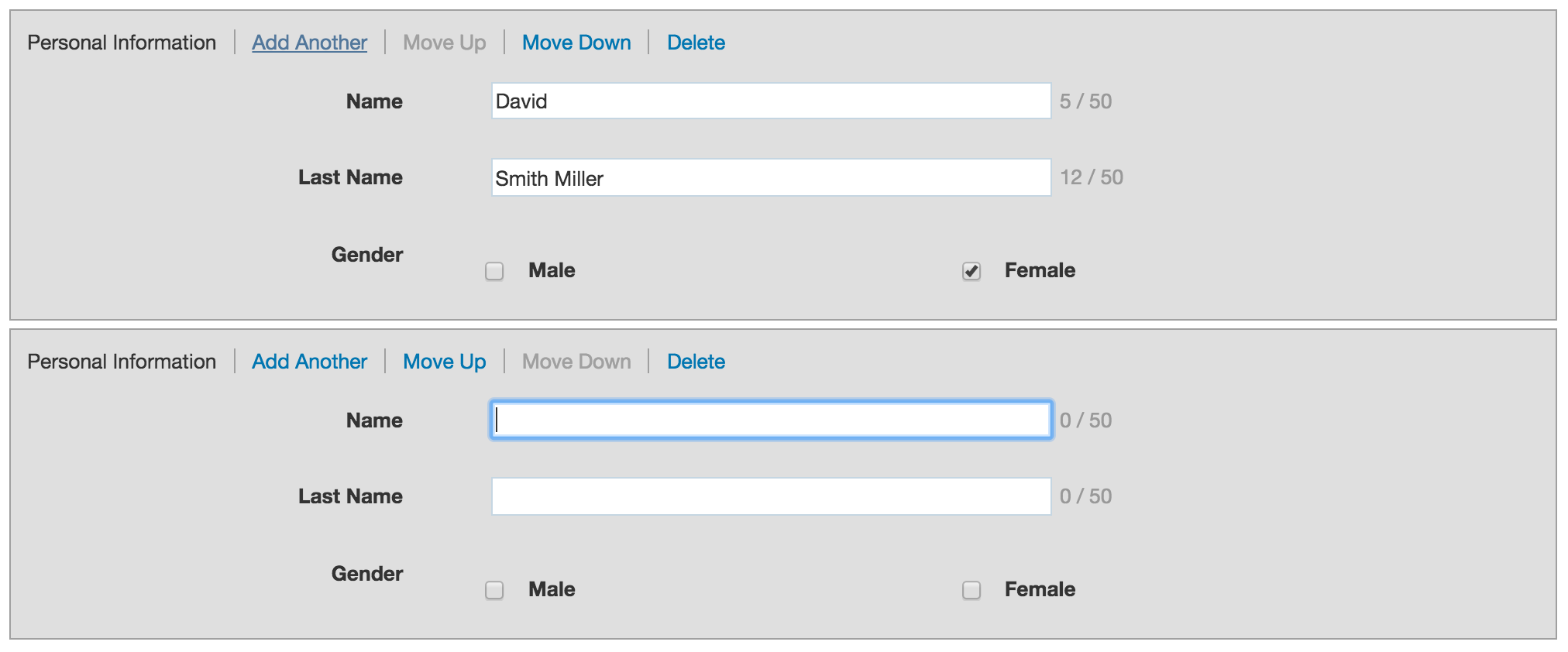 Form Control Dropdown