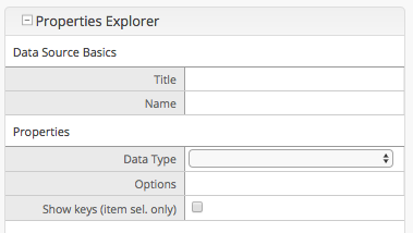 Form Static Key Value Pairs