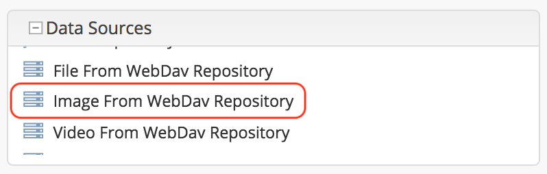 Source Control Image From WebDAV Repository