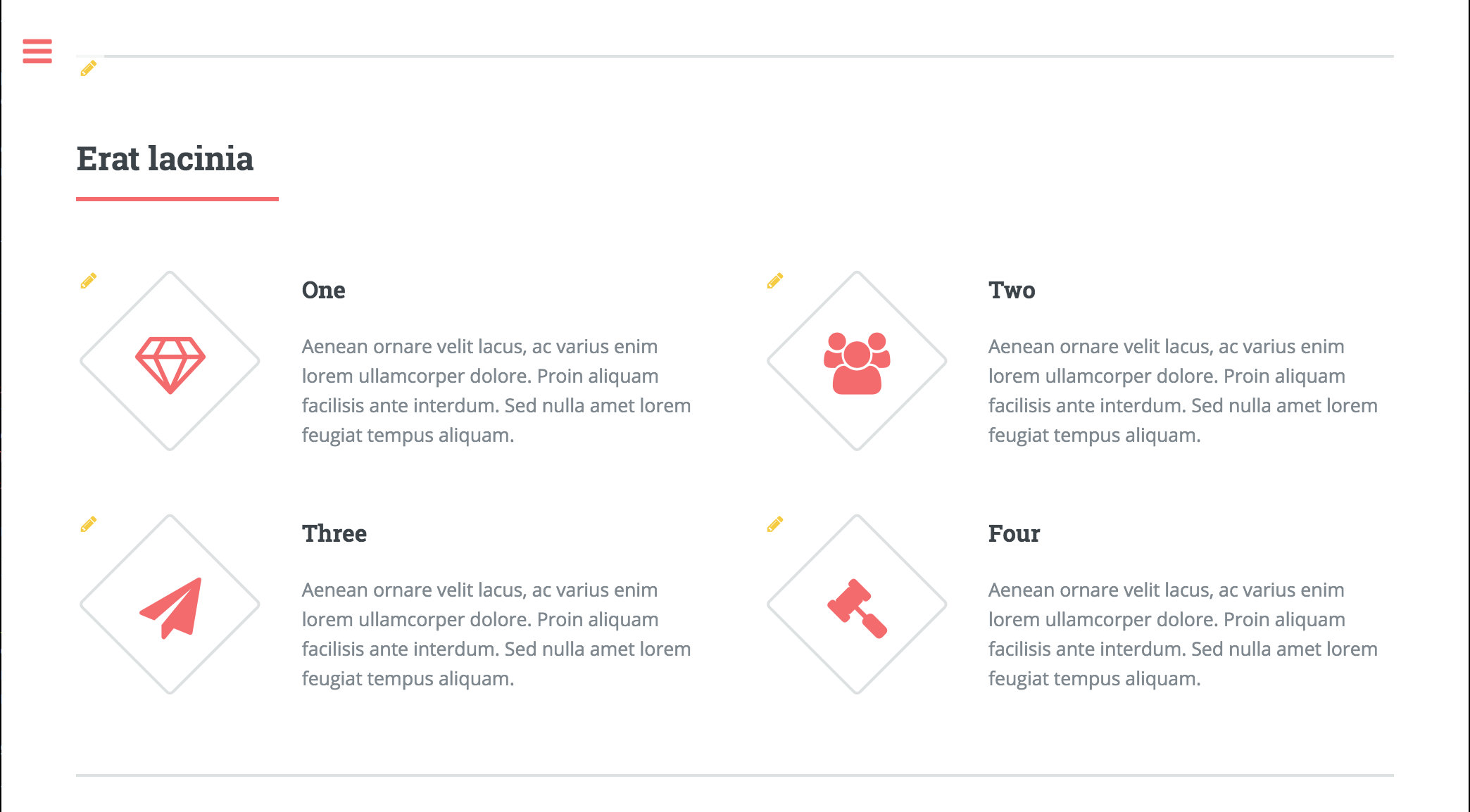 In context editing embedded content enabled example