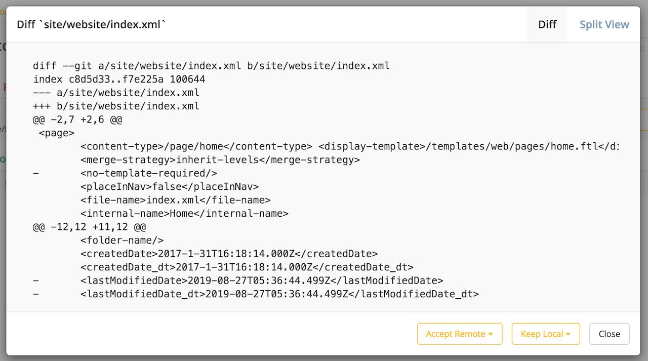 Remote Repositories - Pull from Remote Repository Conflict Resolution Keep Local