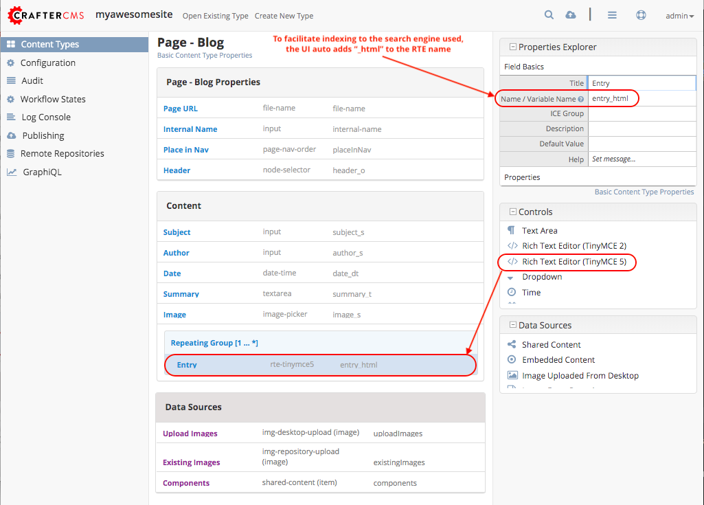 Template Add Rich Text Editor to Repeating Group Control