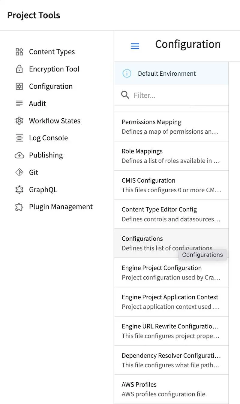 Multi-target Configuration - Open Configurations