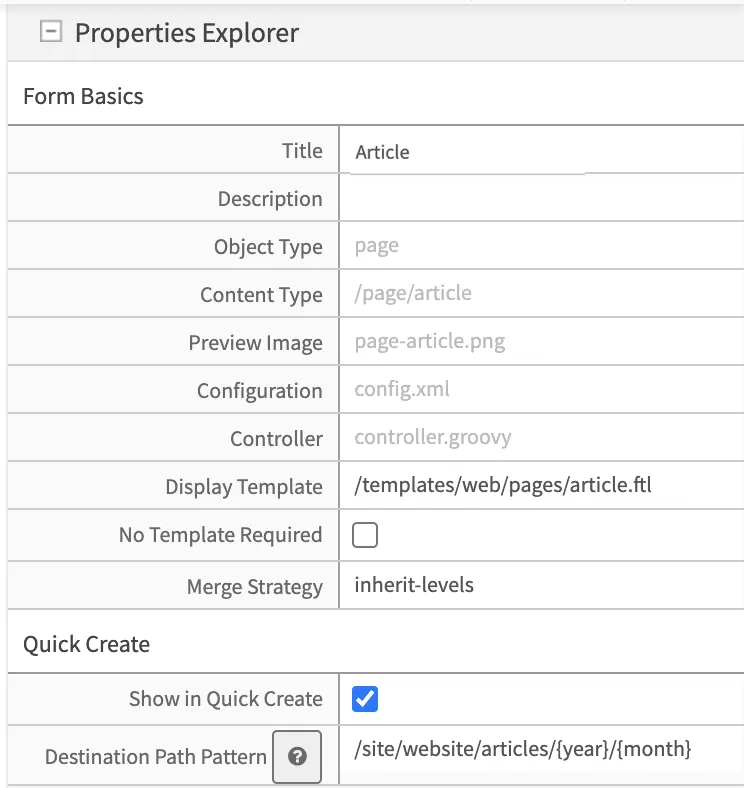 Properties Explorer :align: center