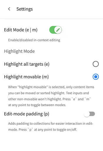 Navigating Studio - Experience Builder Panel Settings