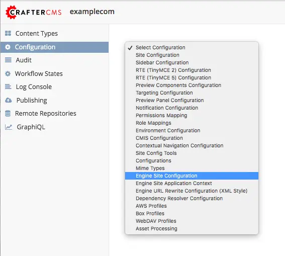 Working with Filters - Open Engine Project Configuration