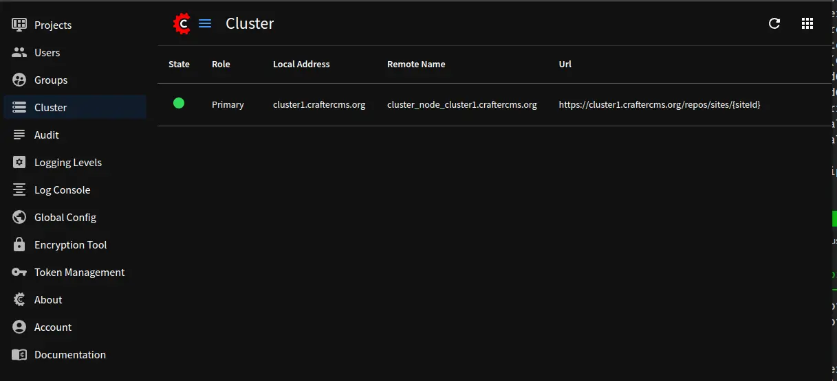 Upgrading Studio Cluster - Primary Node