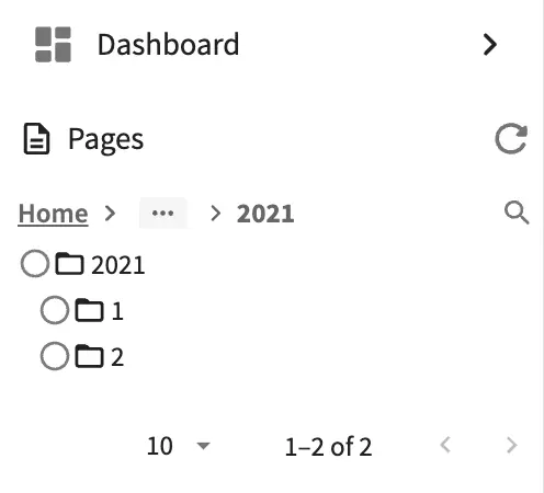 Configurations - User Interface Configuration Folder Hidden