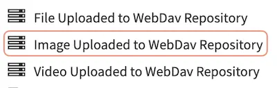 Source Control File Upload WebDAV