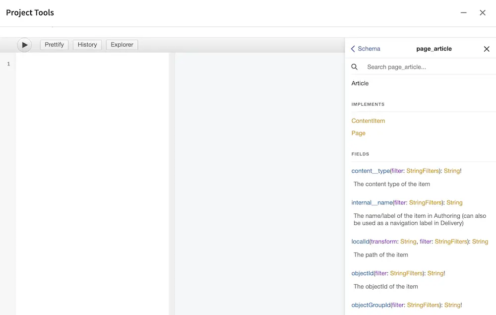 GraphQL - CrafterCMS 4.4.2 documentation