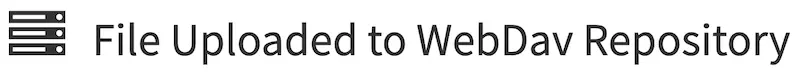 Form Data Sources - WebDAV Upload