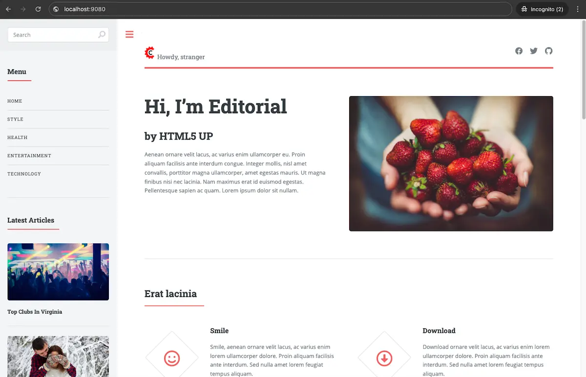 Your First Website - Published!