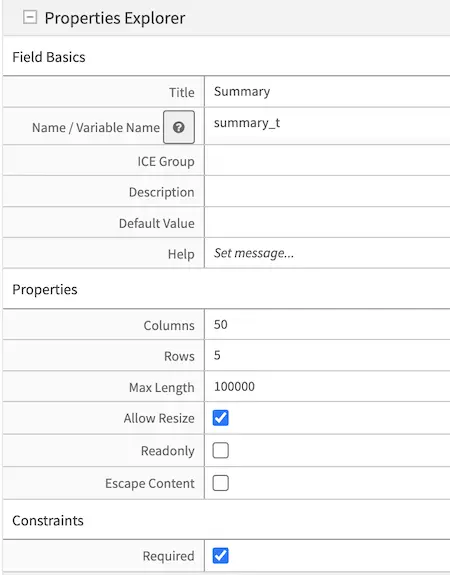 Form Control Text Area