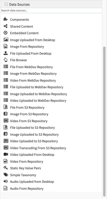 Form Engine Data Sources