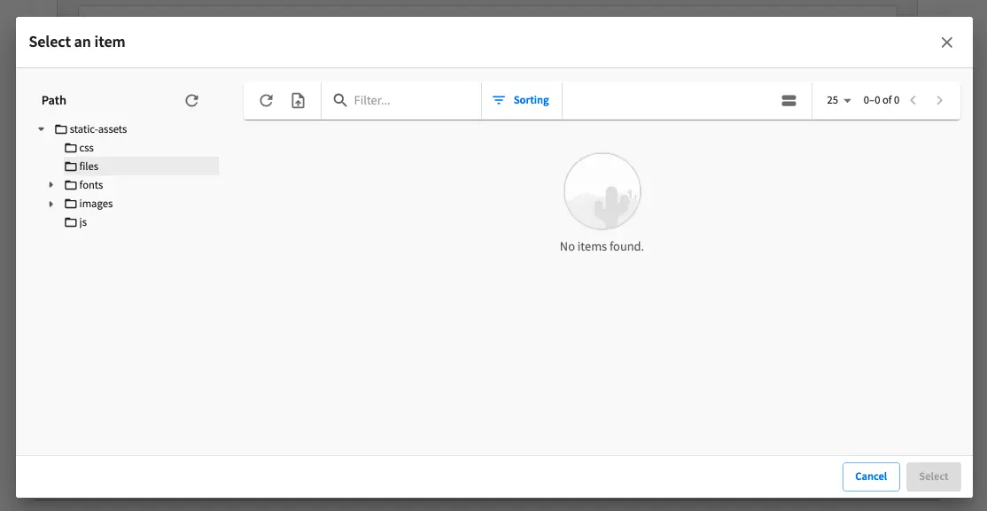 Example adding MIME type in Deployer - ".csv" files are not available